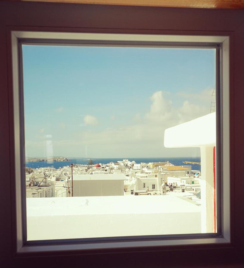 Bright & Relaxing Loft With Attic Room In The Heart Of Mykonos City Mykonos Town Exterior foto